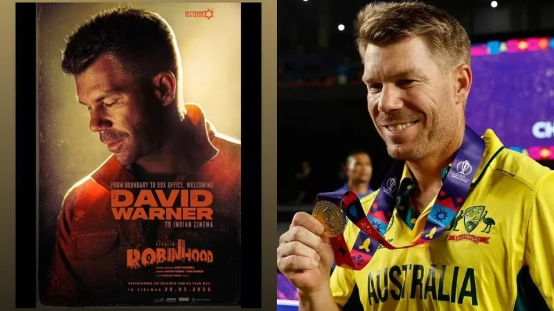 Indian movie 'Robin Hood' David Warner