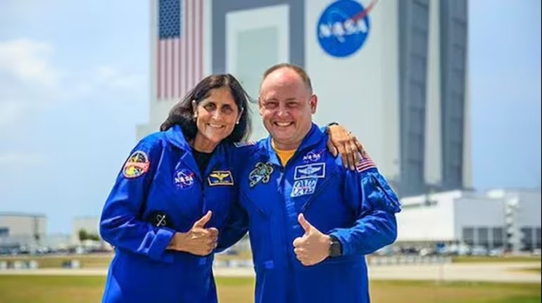 Sunita Williams and Barry Wilmore