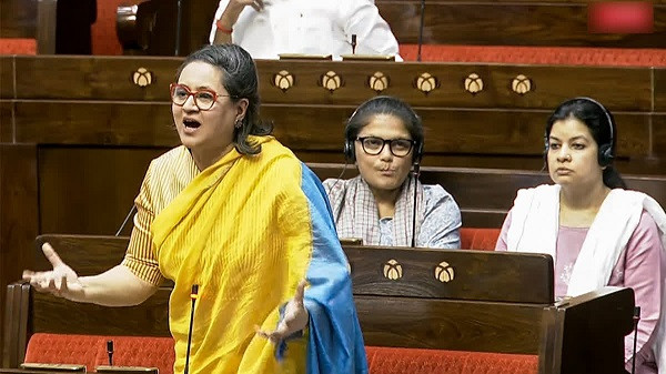 TMC MP Sagarika Ghose speaks in Rajya Sabha
