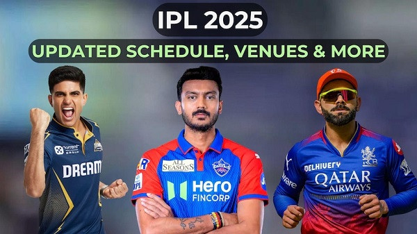 IPL 2025 New Schedule: