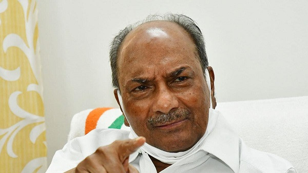 Former Defence Minister A. K. Antony