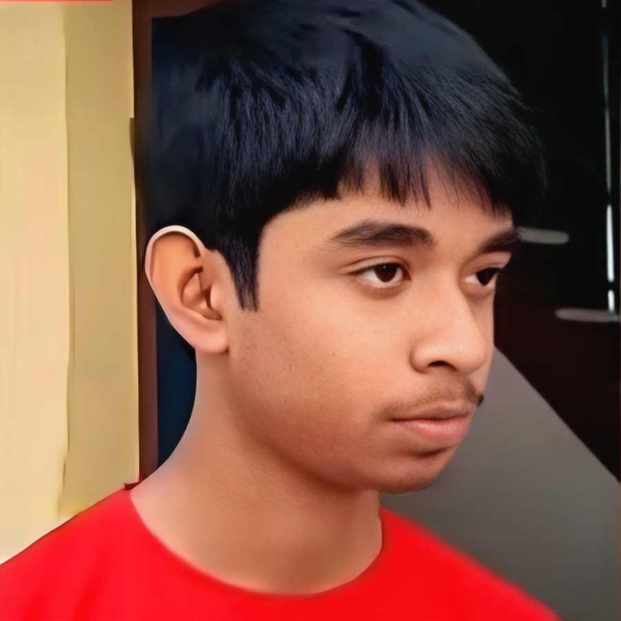 Adrit, the state's first rank holder in the Madhyamik examination