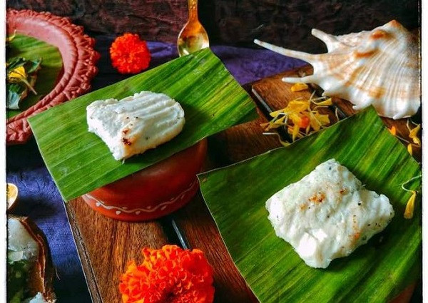 Baked Paturi Sandesh