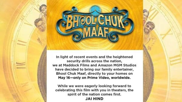 Rajkumar's film 'Bhool Chuk Maaf' is not releasing due to the current situation in the country!