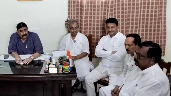 Keshta-Kajal at Birbhum core committee meeting
