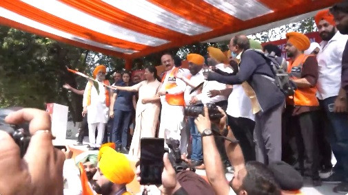 Tiranga Yatra organised in delhi
