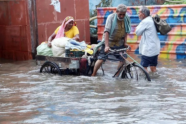 Heavy Rainfall in Mathura