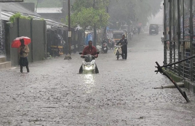 Heavy rains in Mumbai