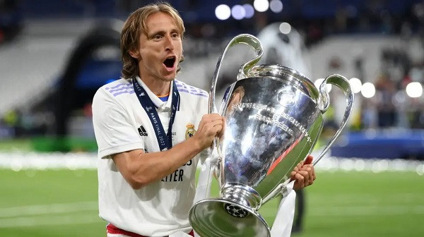 Luka Modric won six Champions League titles with Real Madrid