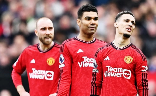Casemiro, Richarlison and Anthony