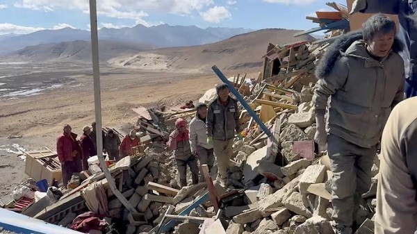 Tibet Earthquake Today