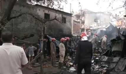 Massive fire breaks out in Delhi's Punjabi market