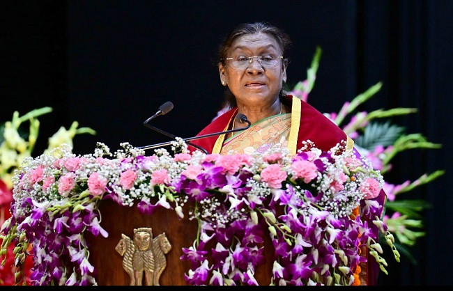 President Murmu on animal care