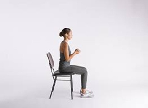 Chair exercises for fitness