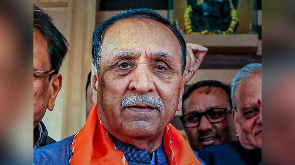 Former Gujarat chief minister Vijay Rupani