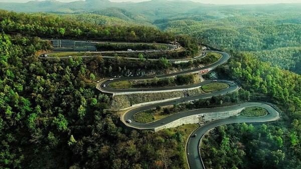 Patratu Valley, in Jharkhand