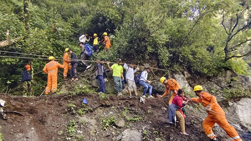 Movement restricted in Rudraprayag as heavy rain disrupts Kedarnath Yatra