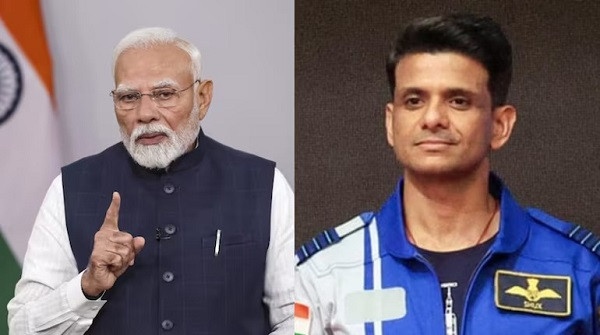 PM Modi Hails Historic Feat As Shubhanshu Shukla