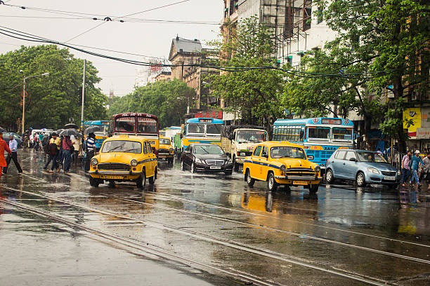 Monsoon Rains Drench South and North Bengal
