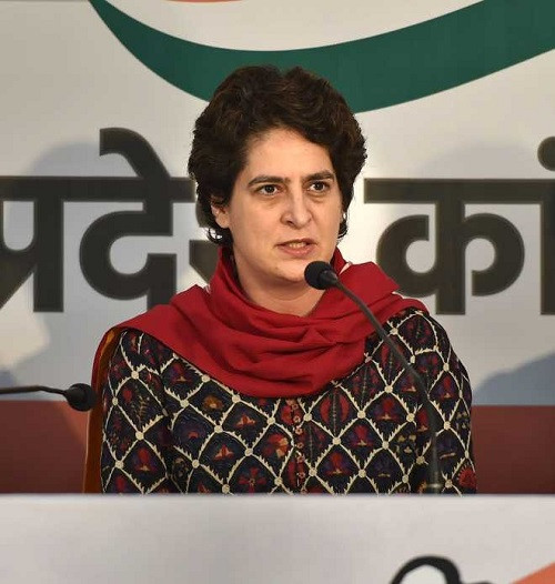 Priyanka Gandhi on nuns arrest