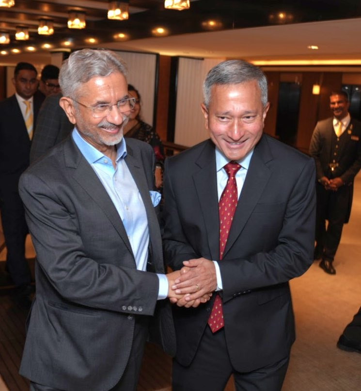 Jaishankar China Singapore 2025 ,