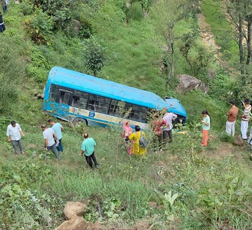 Himachal bus accident