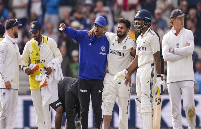 Rishabh Pant injury