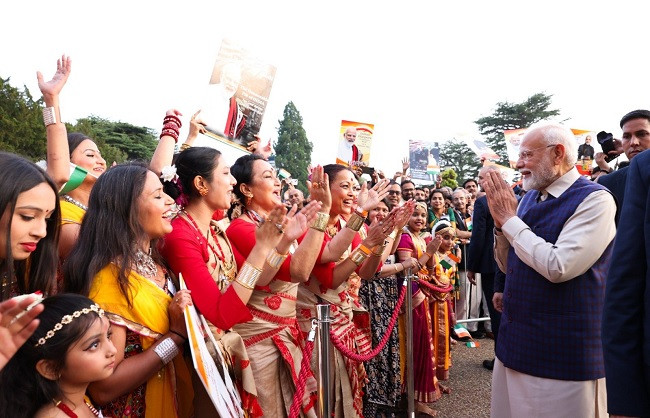 warm welcome for PM