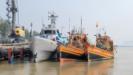 Indian fishermen detained