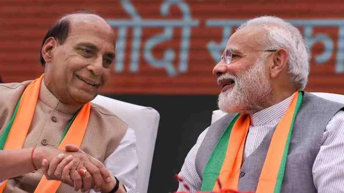 narendra modi wishes rajnath singh,