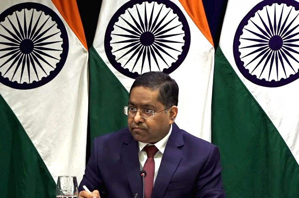 External Affairs Ministry Spokesperson Randhir Jaiswal
