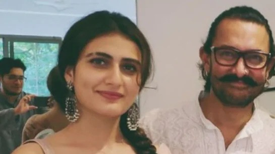 Fatima Sana Shaikh and Aamir Khan in an old picture
