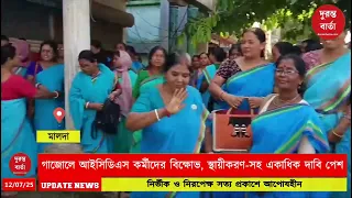 ICDS workers protest