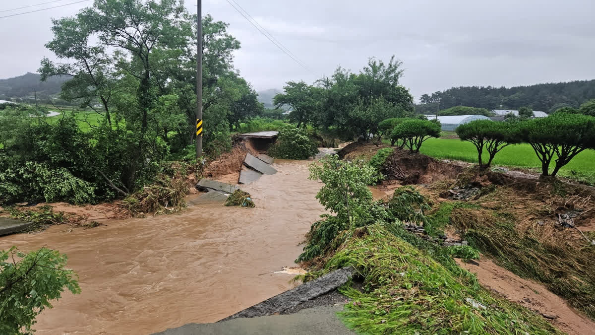 Four dead, eight missing in China landslide after heavy rain