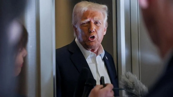 US president Donald Trump
