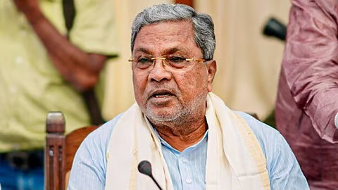 Karnataka CM Siddaramaiah