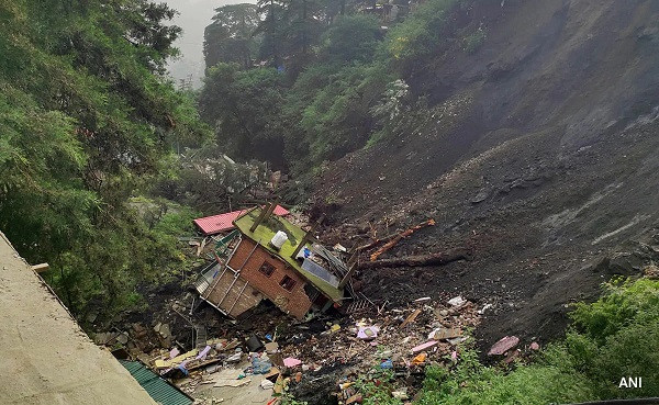 Landslide in Himachal Pradesh