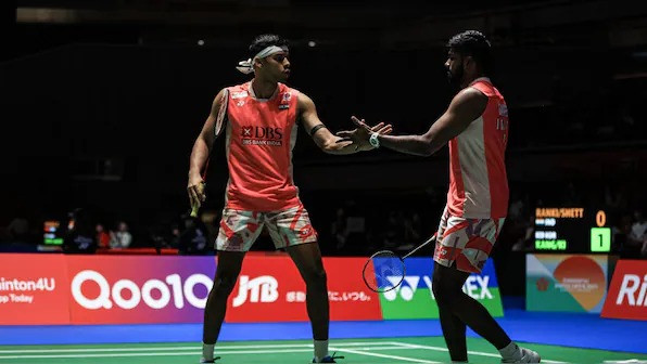 Satwiksairaj Rankireddy and Chirag Shetty
