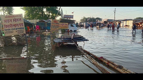 Water level in Ganga, Yamuna rising in Prayagraj