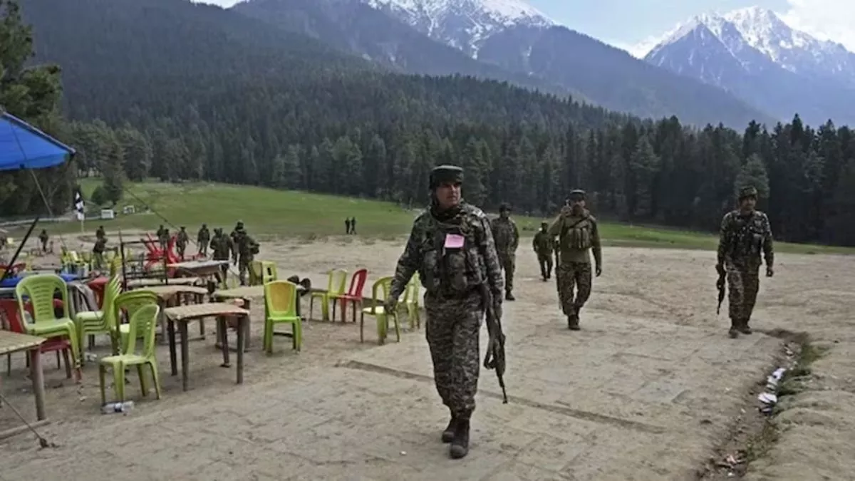 Last rites of terrorist Tahir, killed in Operation Mahadev, held in Pakistan-occupied Kashmir