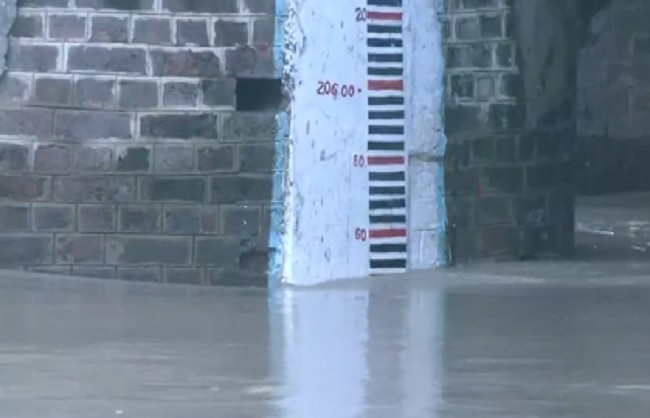 Yamuna river water level