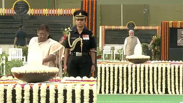 PM Modi,President Droupadi Murmu pays tributes to Vajpayee