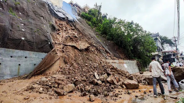 Heavy rainfall in Himachal Pradesh