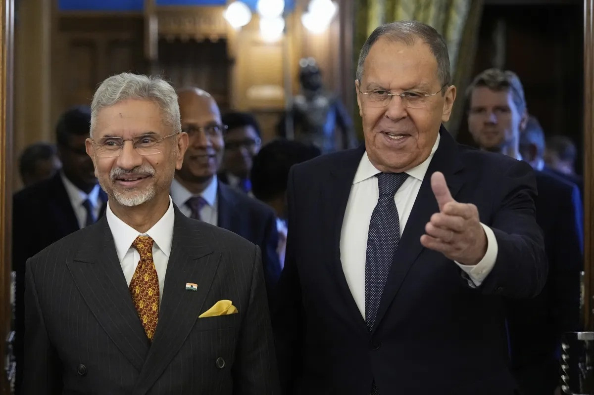 Jaishankar meets Russian FM Lavrov in Moscow