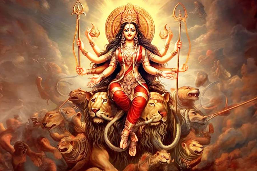 Maa Durga vahana story