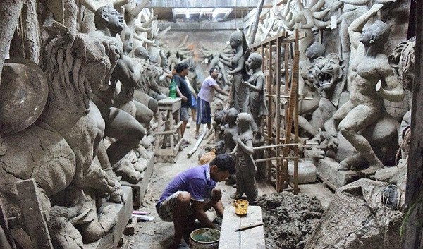 idol making Purulia