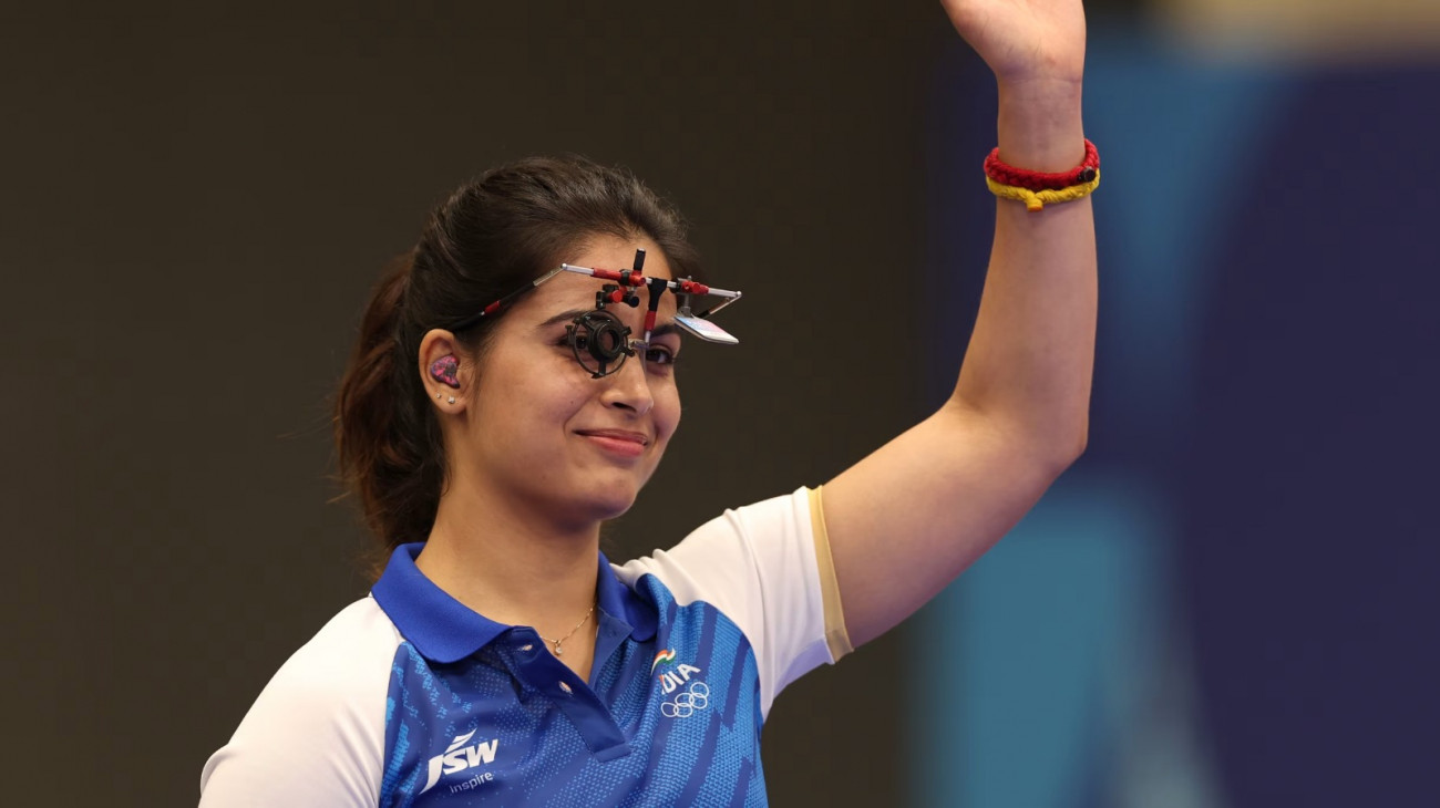 Olympic medallist Manu Bhaker
