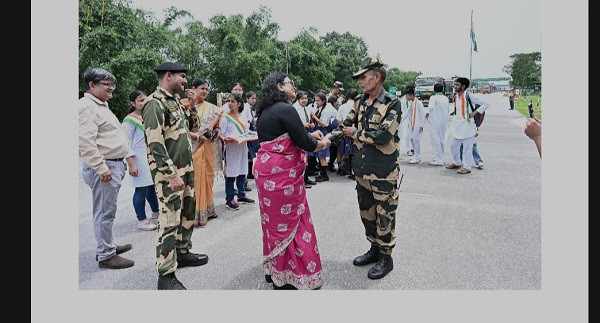 Rakshabandhan With BSF Jawans