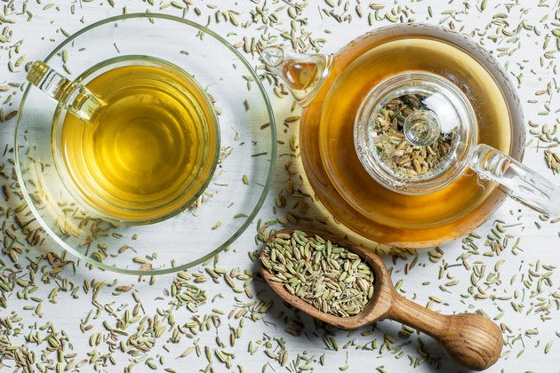 Many people drink fennel water,