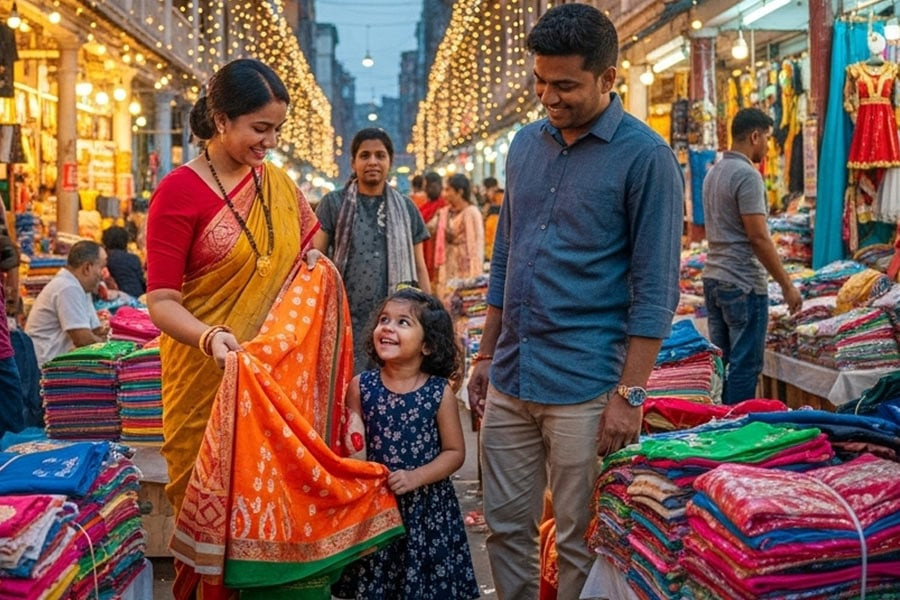 Puja shopping